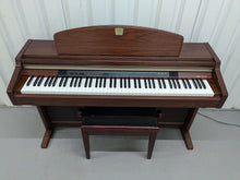 Load image into Gallery viewer, Yamaha Clavinova CLP-950 Digital Piano and stool in mahogany stock nr 24621
