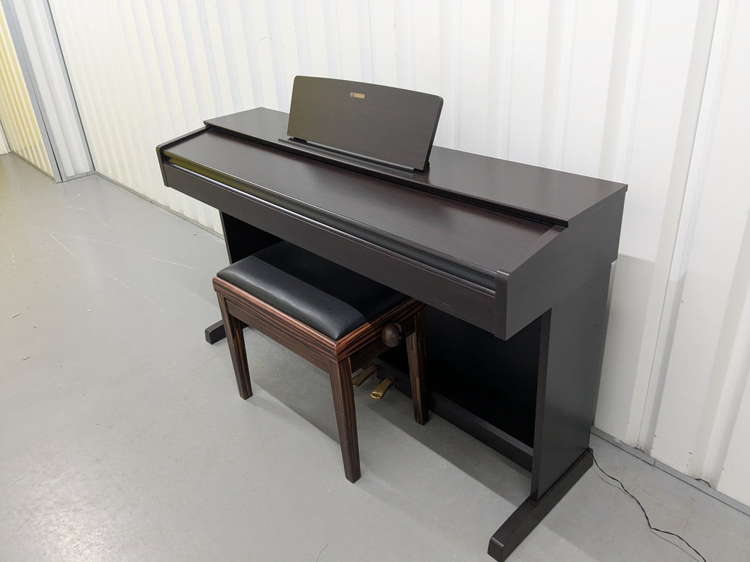 Yamaha Arius YDP-143 Digital Piano and stool dark rosewood finish stock #24639