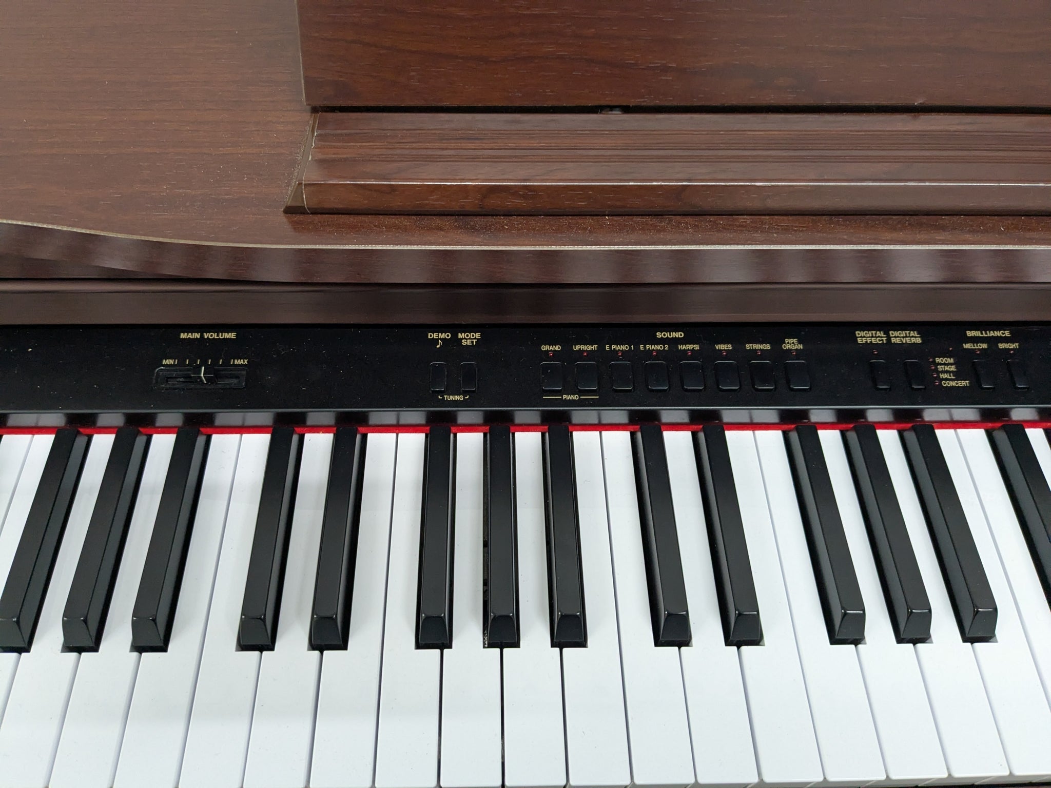 piano╰(*´︶`*)╯♡ TECHNICS SX-PX662 DIGITAL PIANO AND STOOL IN MAHOGANY stock number