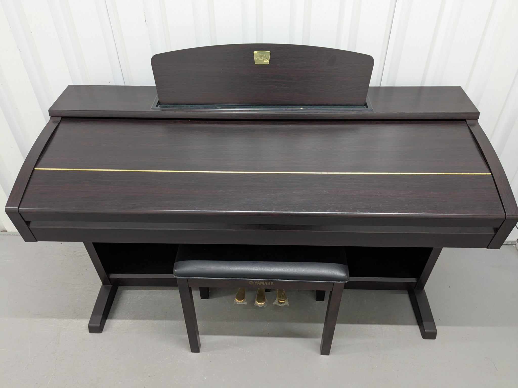 Yamaha Clavinova CVP-303 Digital Piano arranger + stool in dark