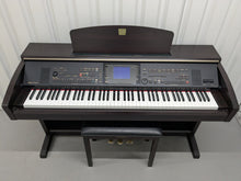 Load image into Gallery viewer, Yamaha Clavinova CVP-303 Digital Piano arranger + stool in dark rosewood stock #24650
