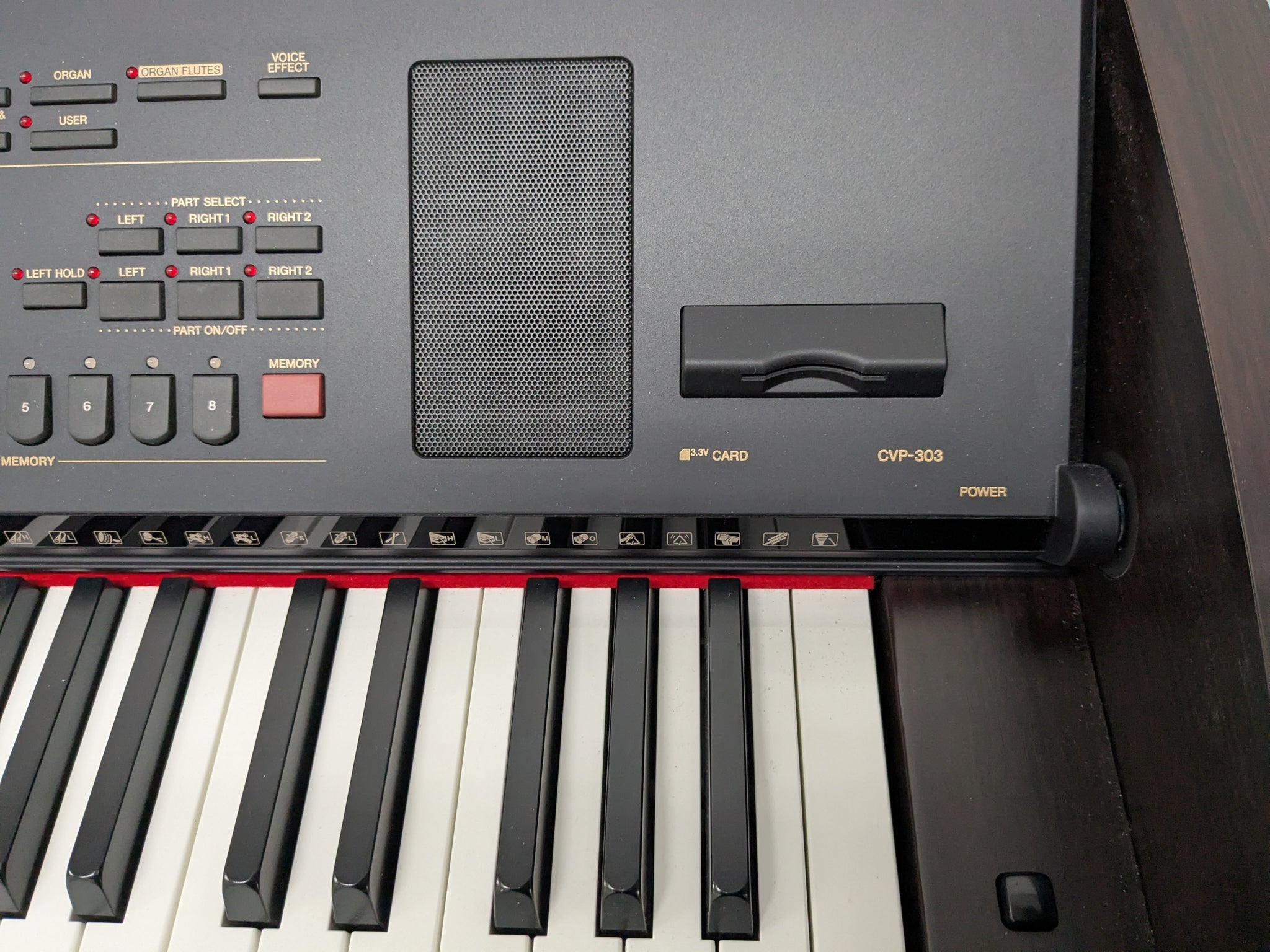 Yamaha Clavinova CVP-303 Digital Piano arranger + stool in