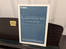 Load image into Gallery viewer, Yamaha Clavinova CVP-303 Digital Piano arranger + stool in dark rosewood stock #24650
