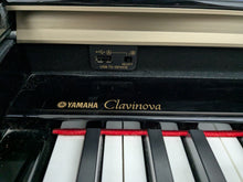 Load image into Gallery viewer, Yamaha Clavinova CLP-240PE Digital Piano polished GLOSSY BLACK stock # 25019
