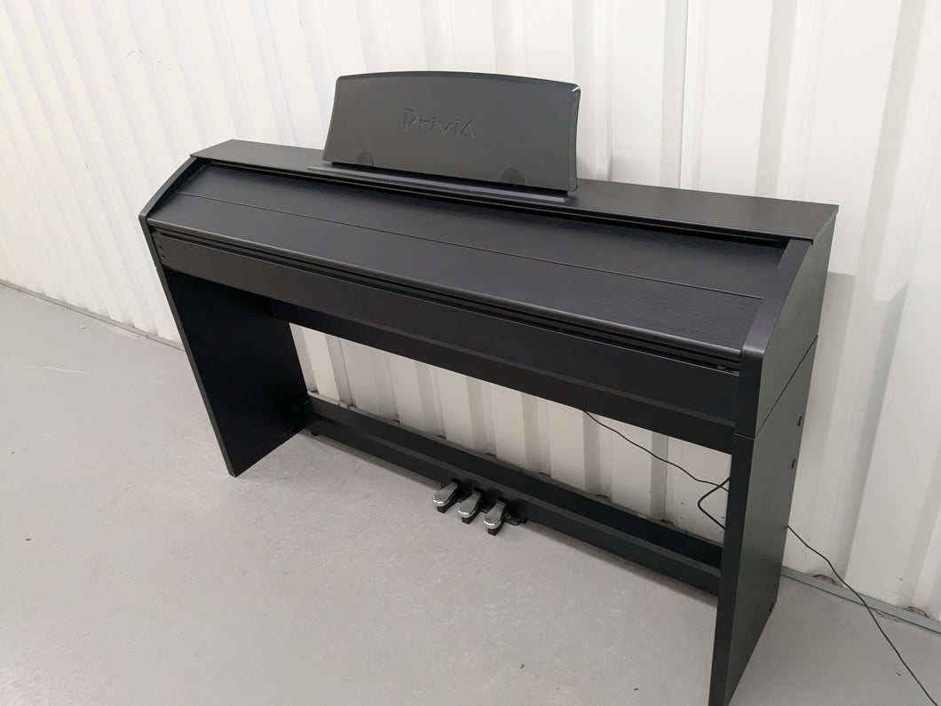 Casio Privia PX-760 Slim Digital Piano slim in satin black stock number 25006
