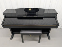 Load image into Gallery viewer, Yamaha Clavinova CLP-340PE glossy black polished ebony Piano stock #25011
