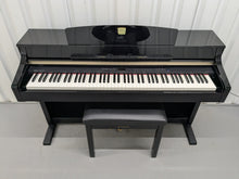 Load image into Gallery viewer, Yamaha Clavinova CLP-340PE glossy black polished ebony Piano stock #25011
