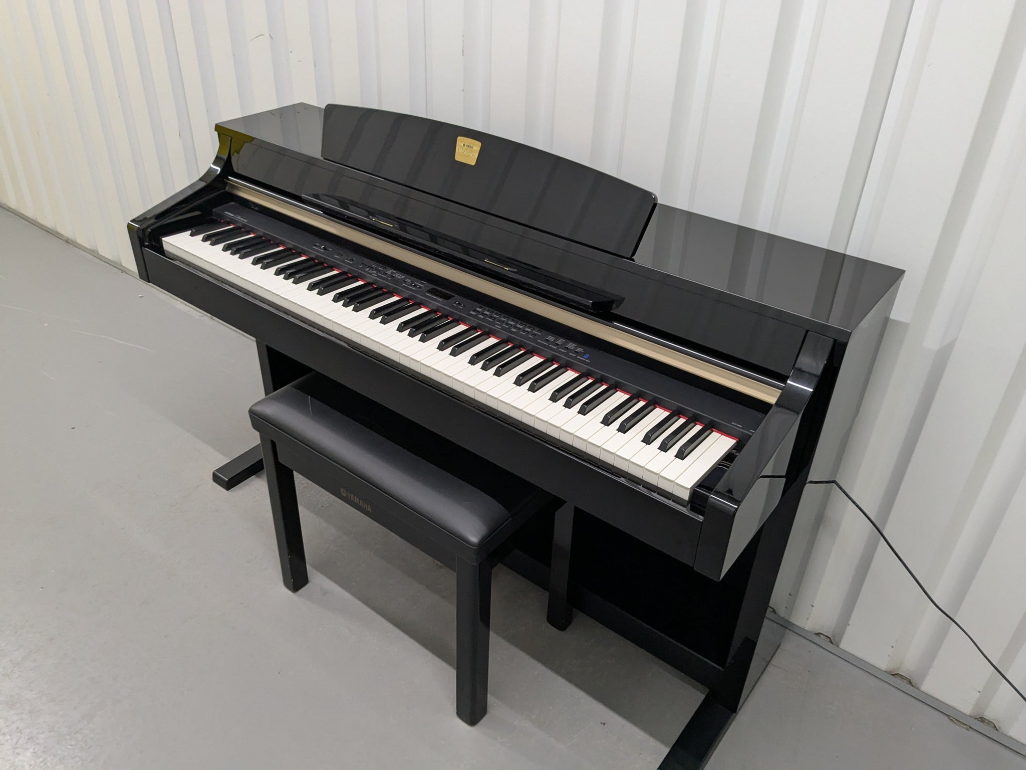 Yamaha Clavinova CLP-340PE glossy black polished ebony Piano stock 