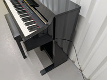 Load image into Gallery viewer, Yamaha Clavinova CLP-340PE glossy black polished ebony Piano stock #25011
