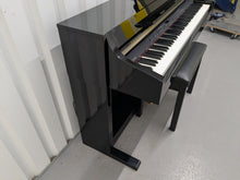 Load image into Gallery viewer, Yamaha Clavinova CLP-340PE glossy black polished ebony Piano stock #25011
