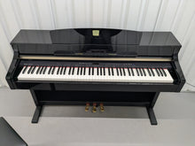 Load image into Gallery viewer, Yamaha Clavinova CLP-340PE glossy black polished ebony Piano stock #25011
