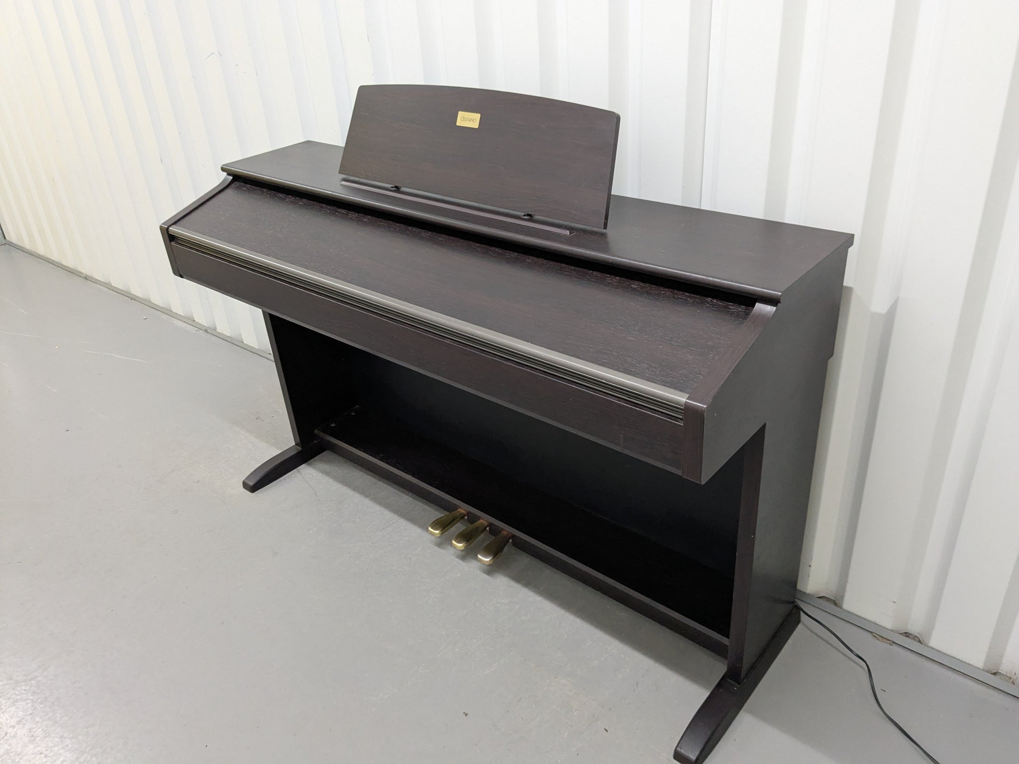 電子ピアノ CASIO　CELVIANO AP-45C 2005年製 Casio Celviano AP-45 Digital Piano in dark rosewood finish, hammer