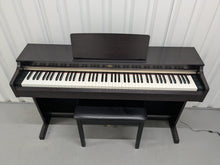 Load image into Gallery viewer, Yamaha Arius YDP-162 Digital Piano in rosewood, clavinova keyboard stock # 25014
