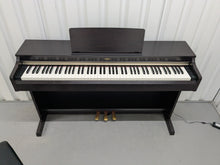 Load image into Gallery viewer, Yamaha Arius YDP-162 Digital Piano in rosewood, clavinova keyboard stock # 25014
