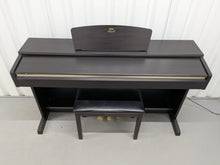 Load image into Gallery viewer, Yamaha Arius YDP-161 Digital Piano dark rosewood clavinova keyboard stock #25028
