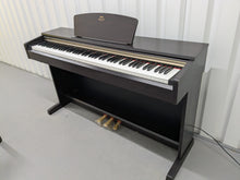 Load image into Gallery viewer, Yamaha Arius YDP-161 Digital Piano dark rosewood clavinova keyboard stock #25028
