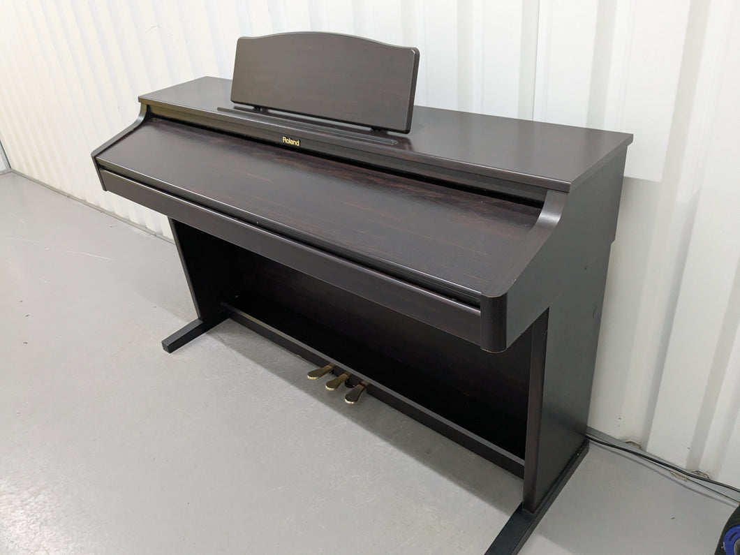 Roland HP-2e digital piano in dark rosewood finish stock number 25013