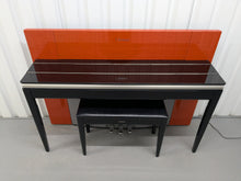 Load image into Gallery viewer, YAMAHA Clavinova MODUS CLP-F01 in Polished Ebony+Orange with stool stock #25039
