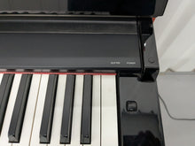 Load image into Gallery viewer, YAMAHA Clavinova MODUS CLP-F01 in Polished Ebony+Orange with stool stock #25039

