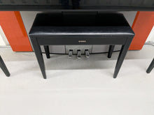 Load image into Gallery viewer, YAMAHA Clavinova MODUS CLP-F01 in Polished Ebony+Orange with stool stock #25039
