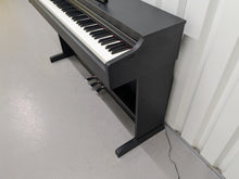Load image into Gallery viewer, Yamaha Arius YDP-163 Digital Piano and stool in satin black clavinova keyboard stock # 25043
