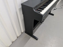 Load image into Gallery viewer, Yamaha Arius YDP-163 Digital Piano and stool in satin black clavinova keyboard stock # 25043
