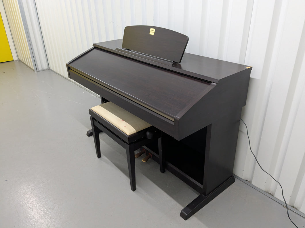 Yamaha Clavinova CVP-301 Digital Piano / arranger and stool rosewood stock #25054
