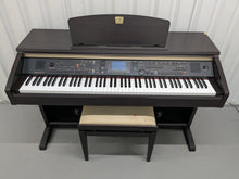 Load image into Gallery viewer, Yamaha Clavinova CVP-301 Digital Piano / arranger and stool rosewood stock #25054
