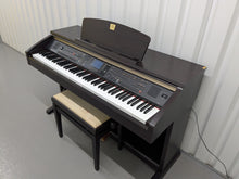 Load image into Gallery viewer, Yamaha Clavinova CVP-301 Digital Piano / arranger and stool rosewood stock #25054
