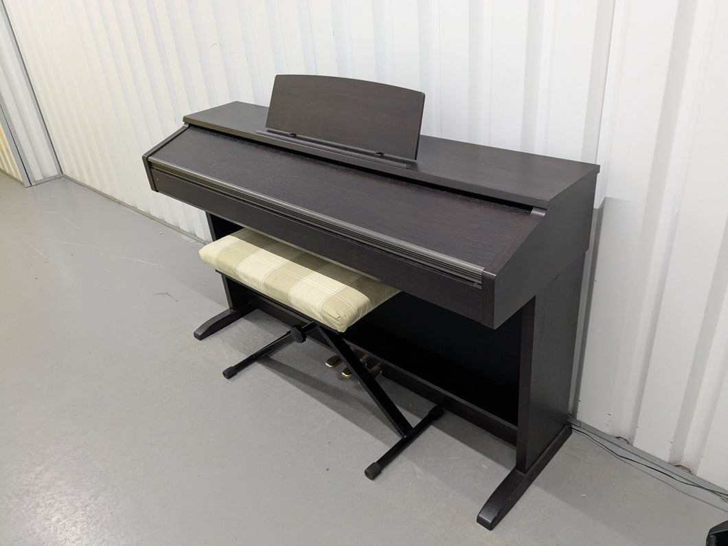 CASIO CELVIANO AP-200 DIGITAL PIANO AND STOOL IN DARK ROSEWOOD stock #25065