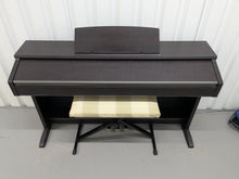 Load image into Gallery viewer, CASIO CELVIANO AP-200 DIGITAL PIANO AND STOOL IN DARK ROSEWOOD stock #25065
