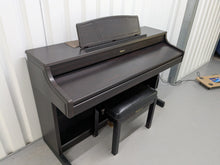 Load image into Gallery viewer, Roland HP-7e digital piano and stool in dark rosewood finish stock number 25055
