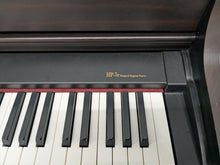 Load image into Gallery viewer, Roland HP-7e digital piano and stool in dark rosewood finish stock number 25055
