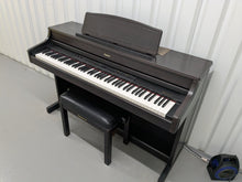 Load image into Gallery viewer, Roland HP-7e digital piano and stool in dark rosewood finish stock number 25055
