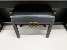Load image into Gallery viewer, Roland HP-7e digital piano and stool in dark rosewood finish stock number 25055
