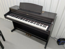 Load image into Gallery viewer, Roland HP-7e digital piano and stool in dark rosewood finish stock number 25055
