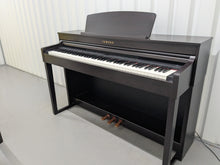 Load image into Gallery viewer, Yamaha Clavinova CLP-470 in dark rosewood with wooden keys action + stool #25049

