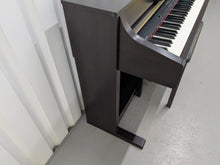 Load image into Gallery viewer, Yamaha Clavinova CLP-340 Digital Piano and stool in dark rosewood stock # 25081
