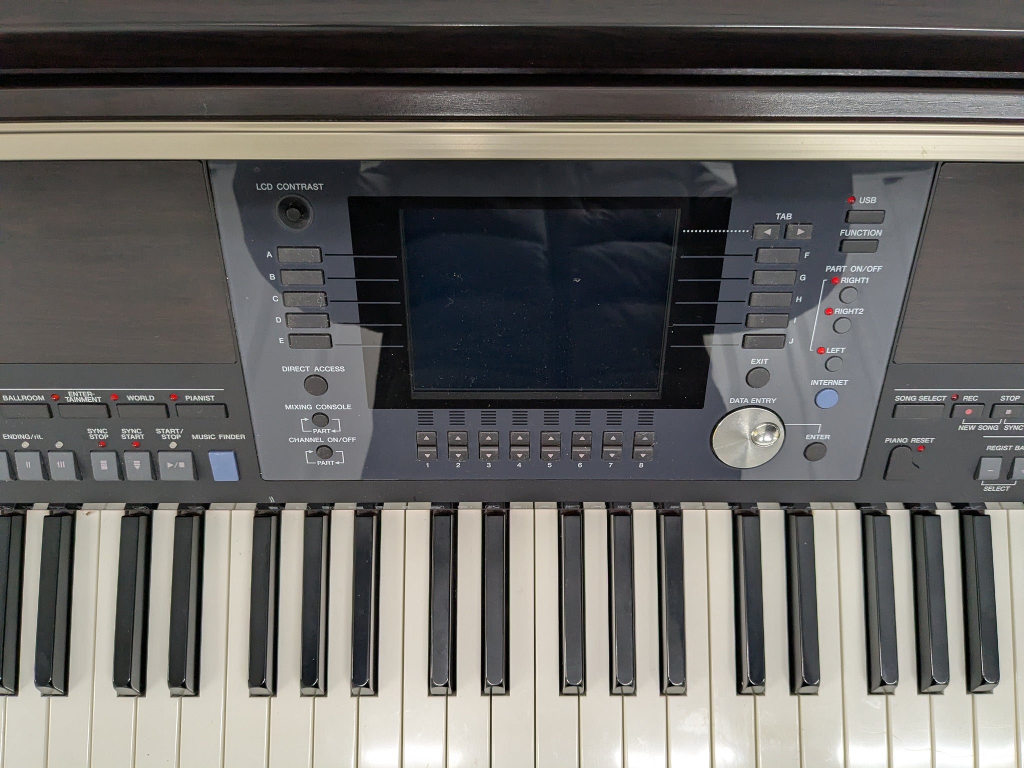 YAMAHA CLAVINOVA CVP-503 DIGITAL PIANO IN DARK ROSEWOOD stock