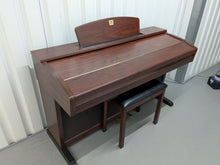 Load image into Gallery viewer, Yamaha Clavinova CVP-305 Digital Piano arranger + stool in mahogany stock #25093
