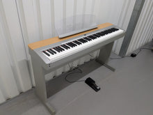 Load image into Gallery viewer, Yamaha P-140 88 Key Weighted Keys Portable piano + stand + pedal stock # 25106
