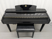 Load image into Gallery viewer, YAMAHA CLAVINOVA CVP-309PE DIGITAL PIANO + STOOL IN GLOSSY BLACK stock 25112
