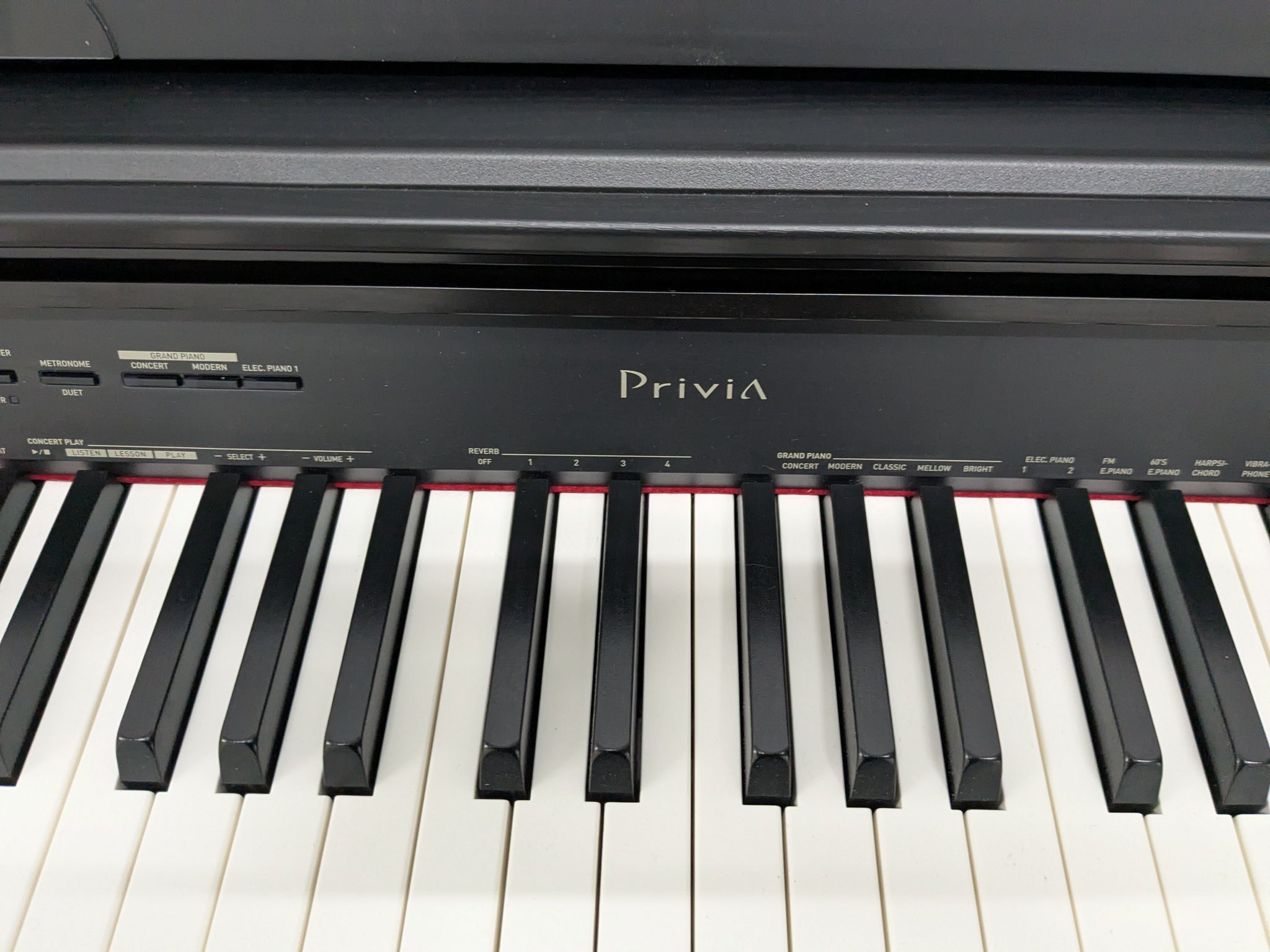 Casio Privia PX-760 Slim Digital Piano slim in satin black