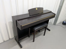 Load image into Gallery viewer, Yamaha Clavinova CLP-320 Digital Piano and stool in dark rosewood stock #25125
