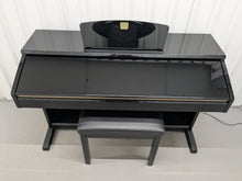 Load image into Gallery viewer, Yamaha Clavinova CVP-501 Digital Piano / arranger in glossy black. stock # 25121
