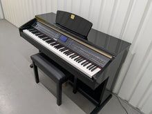 Load image into Gallery viewer, Yamaha Clavinova CVP-501 Digital Piano / arranger in glossy black. stock # 25121
