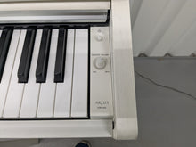 Load image into Gallery viewer, Yamaha Arius YDP-143 Digital Piano and stool in satin white finish stock #25428
