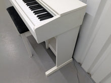Load image into Gallery viewer, Yamaha Arius YDP-143 Digital Piano and stool in satin white finish stock #25428
