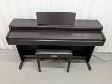 Load image into Gallery viewer, Yamaha Arius YDP-164 Digital Piano in dark rosewood, clavinova keyboard stock # 25131
