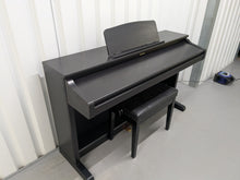 Load image into Gallery viewer, Technics SX-PX224 Digital Piano and stool in satin black weighted keys stock # 25119
